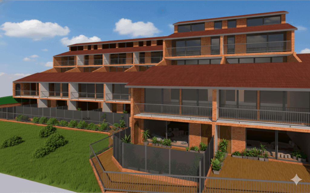 Alteration to 16 Townhouses Langlee Avenue , Waverley